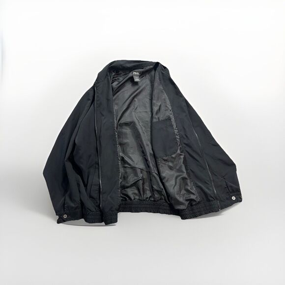 Ping Golf Jacket Black Full Zip Lightweight Men’s Size XL Windbreaker Chip Putt - Picture 3 of 9